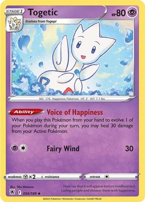 Togetic [Voice of Happiness | Fairy Wind]