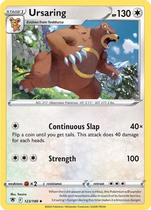 Ursaring [Continuous Slap | Strength]