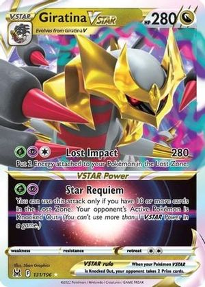 Giratina VSTAR [Lost Impact | Star Requiem]