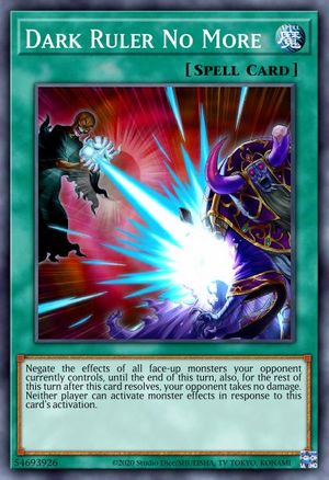 Dark Ruler No More (V.4 - Platinum Secret Rare)