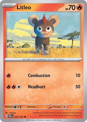 Litleo [Combustion | Headbutt]