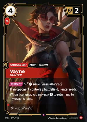 Vayne, Hunter