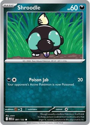Shroodle [Poison Jab]