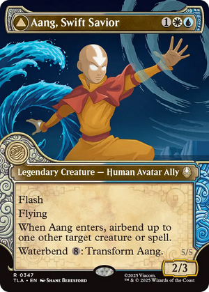Aang, Swift Savior // Aang and La, Ocean's Fury
