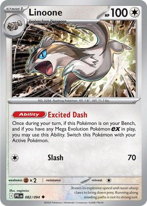 Linoone [Excited Dash | Slash]