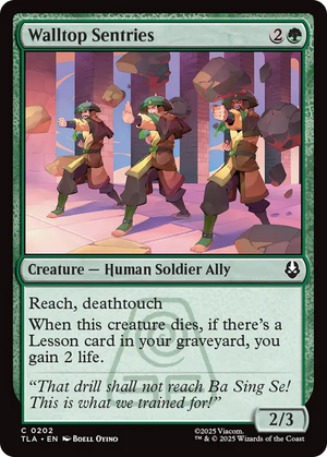 Walltop Sentries