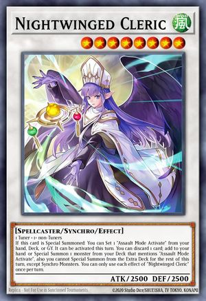 Nightwinged Cleric