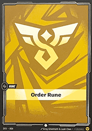 Order Rune