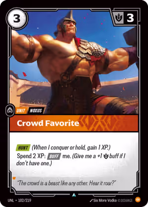 Crowd Favorite
