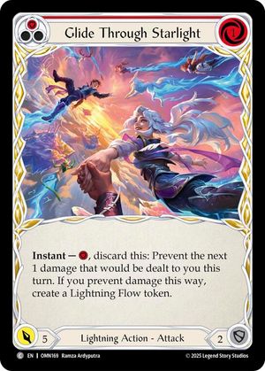 Glide Through Starlight (Red)