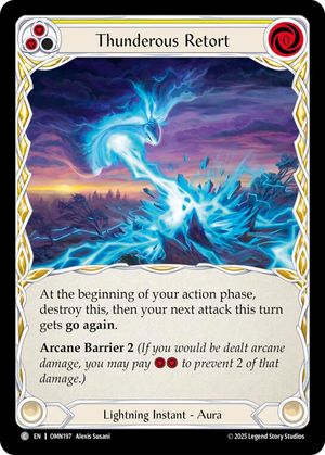 Thunderous Retort (Yellow)