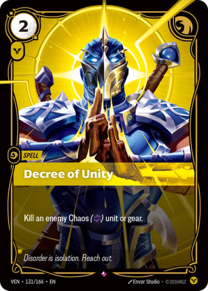 Decree of Unity