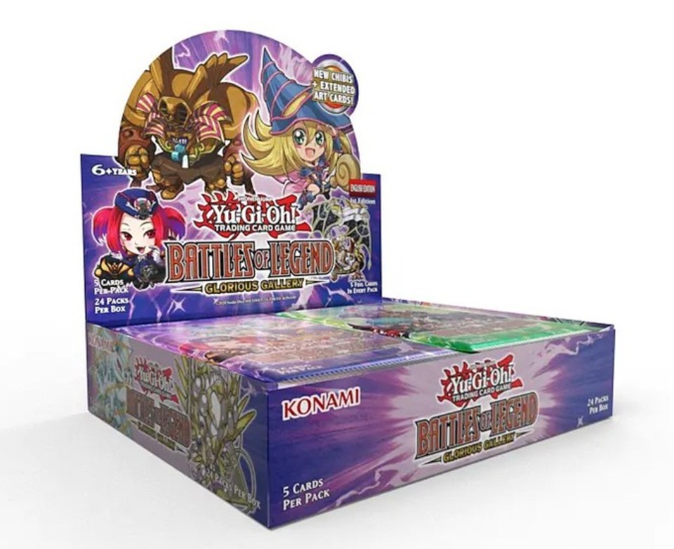 Yu-Gi-Oh! TCG - Battles of Legend: Glorious Gallery Booster Box (24 packs)