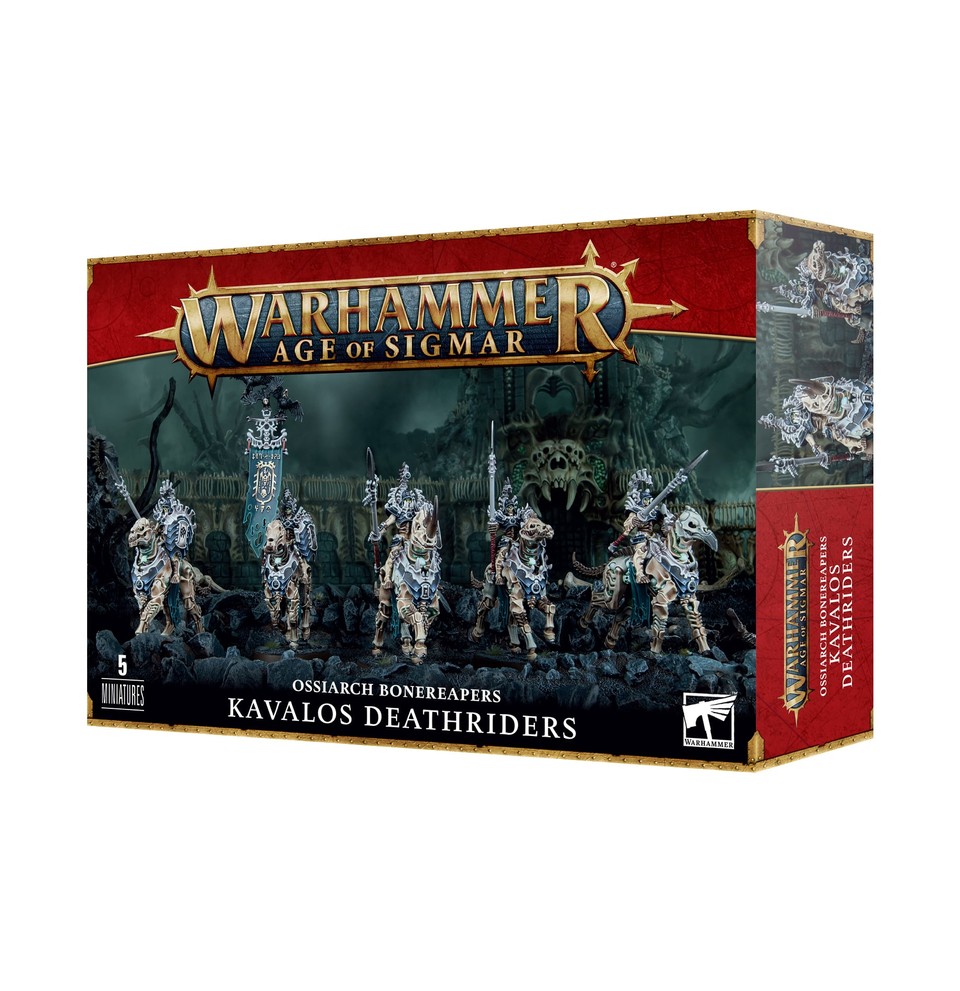 Warhammer Age of Sigmar Kavalos Deathriders — 1/7