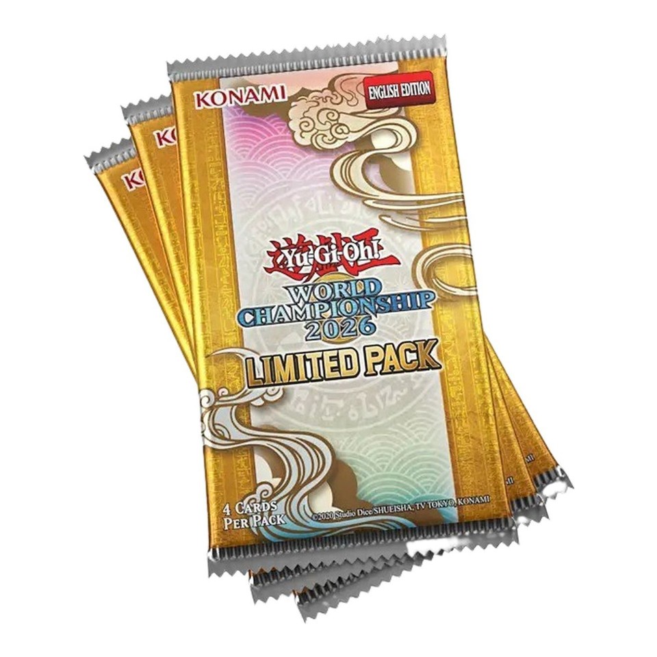 Yu-Gi-Oh! TCG - World Championship 2026 Limited Pack Display (10 Packs)