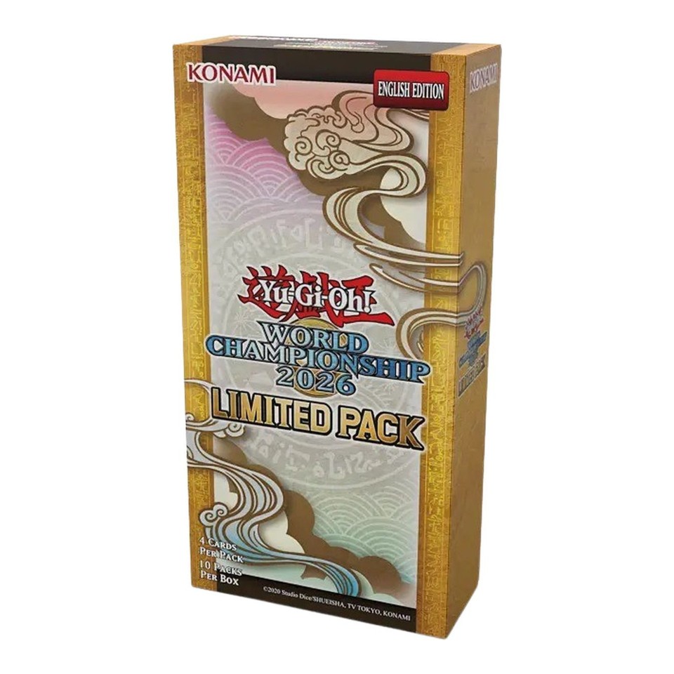 Yu-Gi-Oh! TCG - World Championship 2026 Limited Pack Display (10 Packs)
