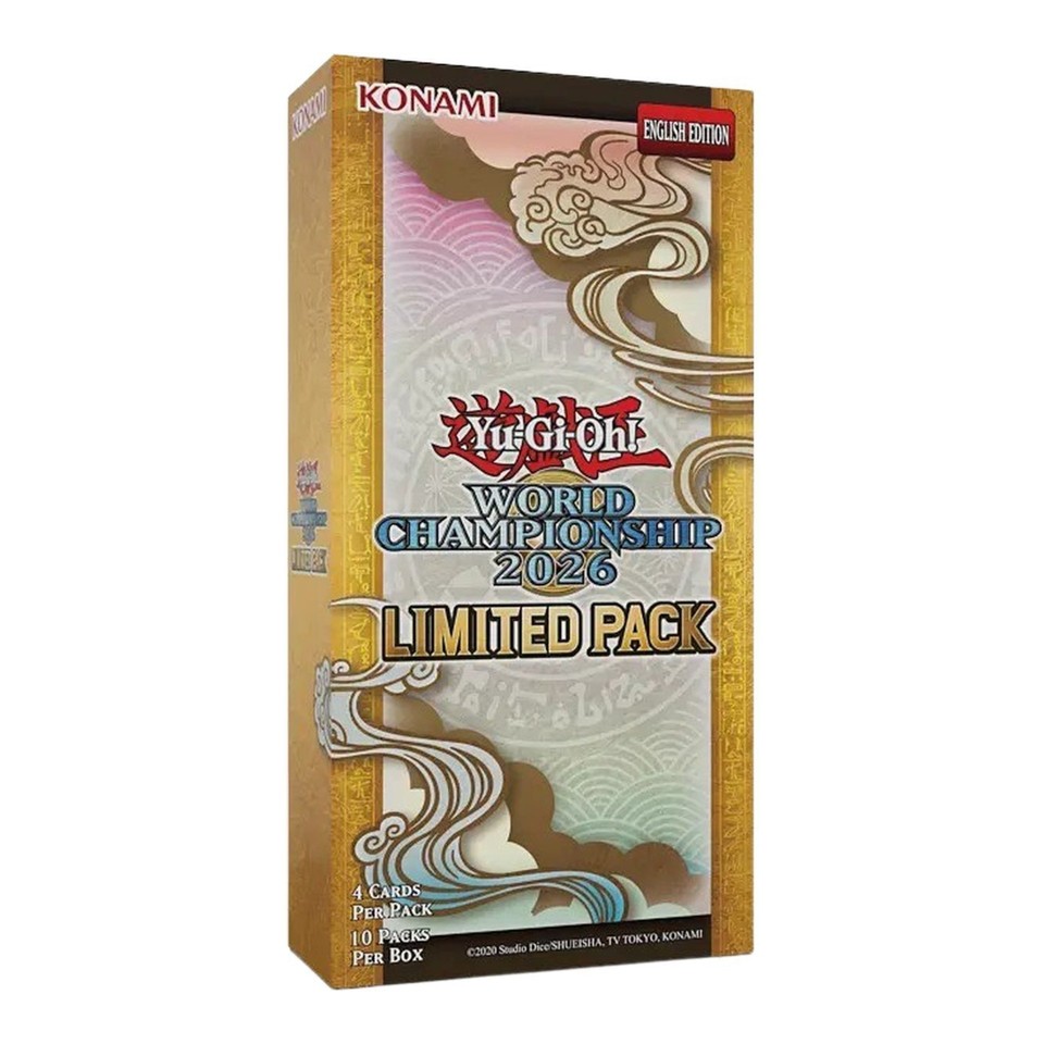 Yu-Gi-Oh! TCG - World Championship 2026 Limited Pack Display (10 Packs)